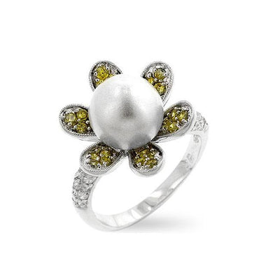 Ivy Pearl Ring freeshipping - Higher Class Elegance