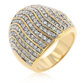 Pave Crystal Cocktail Ring freeshipping - Higher Class Elegance
