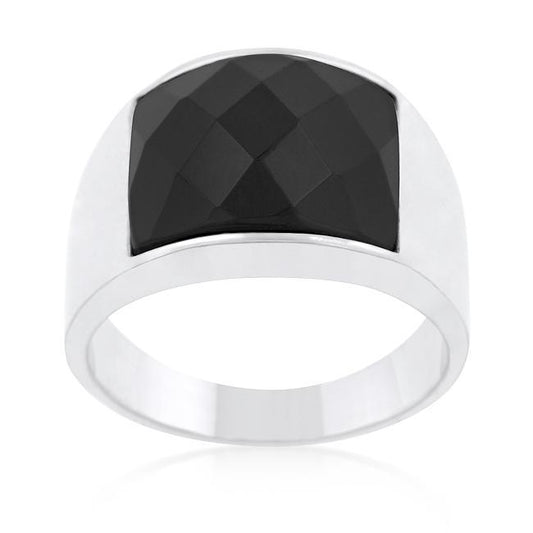 Onyx Cocktail Ring freeshipping - Higher Class Elegance