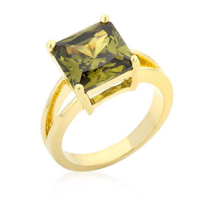 Olive Green Gypsy Ring freeshipping - Higher Class Elegance