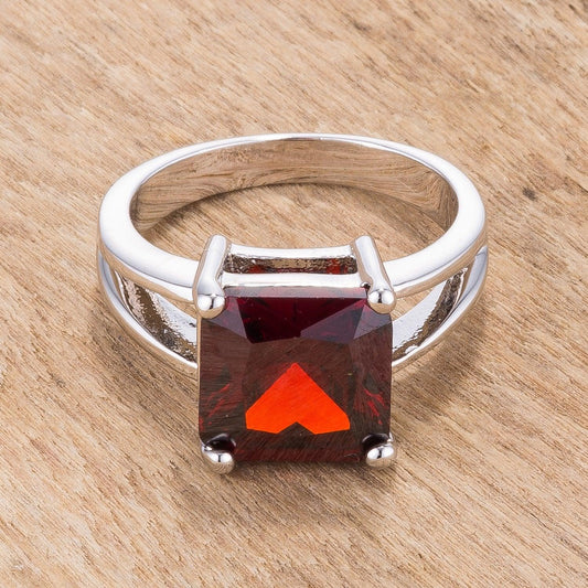 Garnet Gypsy Ring freeshipping - Higher Class Elegance