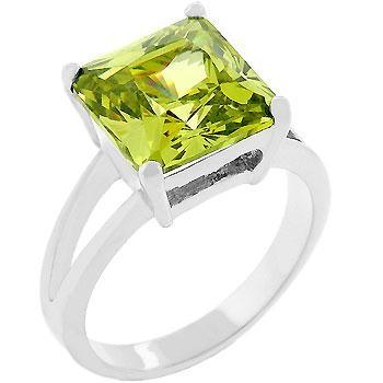 Peridot Gypsy Ring freeshipping - Higher Class Elegance