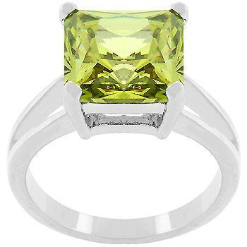 Peridot Gypsy Ring freeshipping - Higher Class Elegance