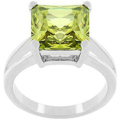 Peridot Gypsy Ring freeshipping - Higher Class Elegance