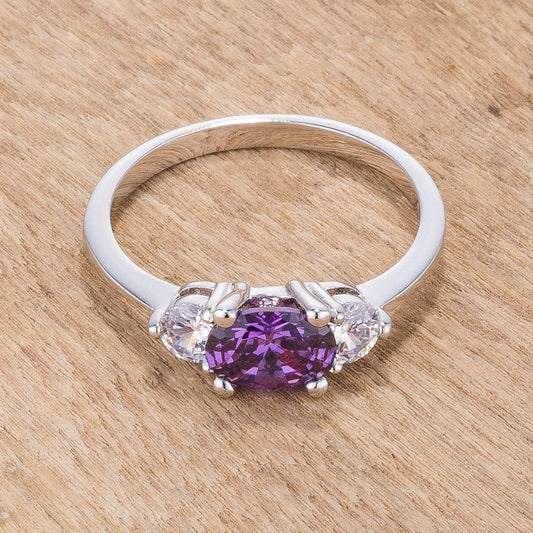 Oval Sonnet Cubic Zirconia Ring freeshipping - Higher Class Elegance