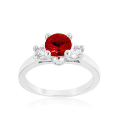 Mini Ruby Triplet Ring freeshipping - Higher Class Elegance