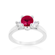 Mini Pink Tourmaline Triplet Ring freeshipping - Higher Class Elegance
