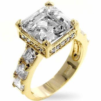 Music Box Engagement Ring freeshipping - Higher Class Elegance