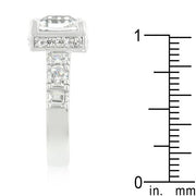 Asscher Cut Engagement Ring freeshipping - Higher Class Elegance