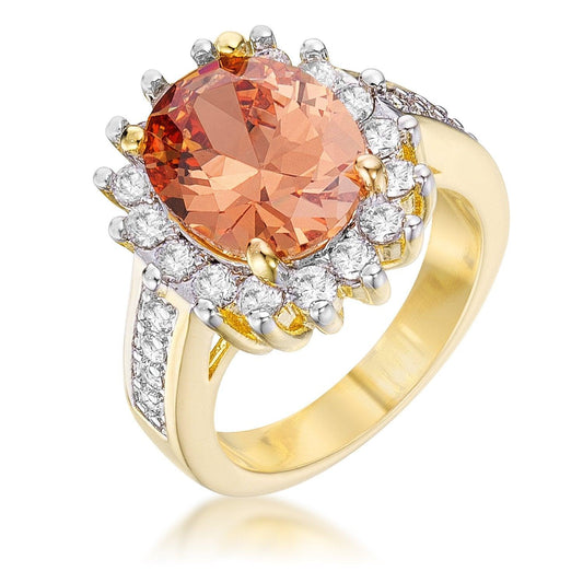 Champagne Cambridge Elegance Ring freeshipping - Higher Class Elegance