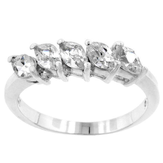 Paris 5-Stone Ring freeshipping - Higher Class Elegance