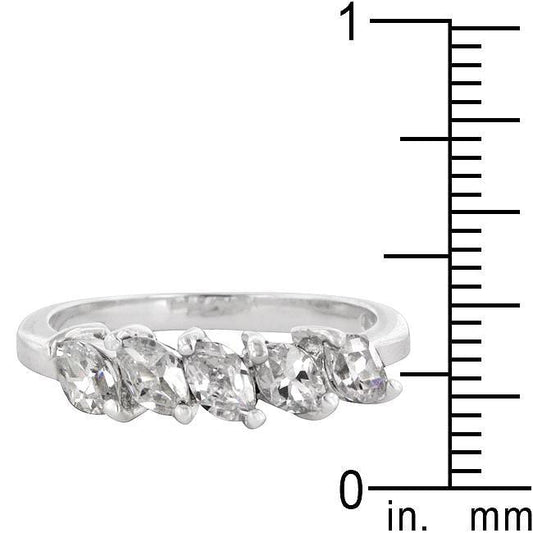 Paris 5-Stone Ring freeshipping - Higher Class Elegance