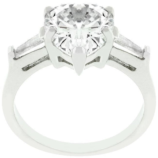 Heart Triplet Ring freeshipping - Higher Class Elegance