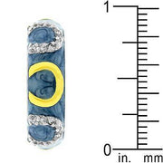 Blue Enamel Horseshoe Ring freeshipping - Higher Class Elegance