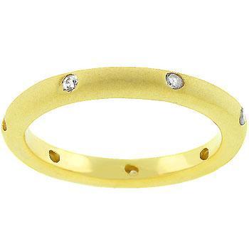 Matte Gold Wedding Band freeshipping - Higher Class Elegance