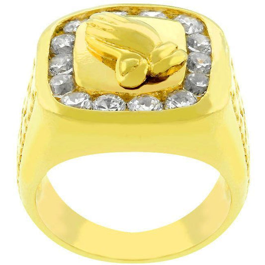 Praying Hands Fashion Ring freeshipping - Higher Class Elegance
