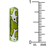 Green Apple Dolphin Enamel Ring freeshipping - Higher Class Elegance