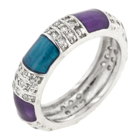 Calm Enamels Ring freeshipping - Higher Class Elegance