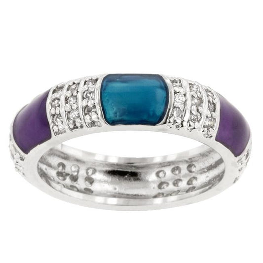 Calm Enamels Ring freeshipping - Higher Class Elegance
