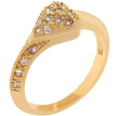 Rose Heart Ring freeshipping - Higher Class Elegance