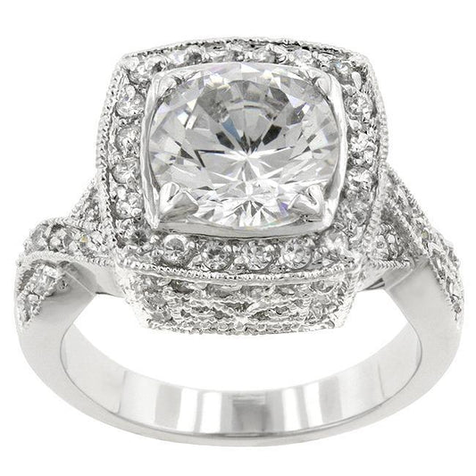 Palisades Classic Clear Ring freeshipping - Higher Class Elegance