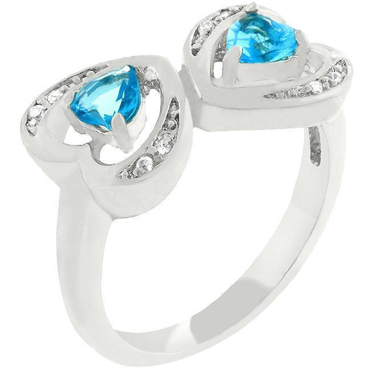 Mirrored Hearts Ring freeshipping - Higher Class Elegance