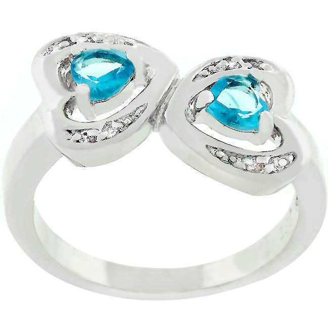Mirrored Hearts Ring freeshipping - Higher Class Elegance