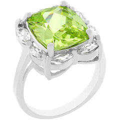 Marquise Framed Apple Green Ring freeshipping - Higher Class Elegance