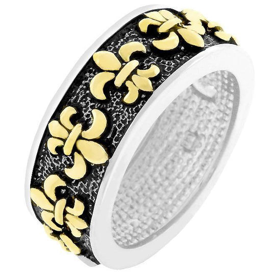 Antique Fleur De Lis Ring freeshipping - Higher Class Elegance