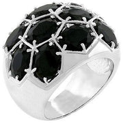 Midnight Dome Ring freeshipping - Higher Class Elegance