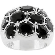 Midnight Dome Ring freeshipping - Higher Class Elegance