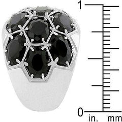 Midnight Dome Ring freeshipping - Higher Class Elegance