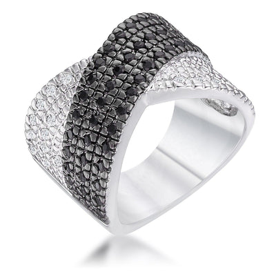 Cross Pattern Cocktail Ring freeshipping - Higher Class Elegance