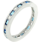 Sapphire Eternity Ring freeshipping - Higher Class Elegance