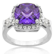 Midnight Amethyst Ring freeshipping - Higher Class Elegance