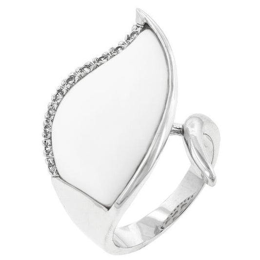 Snow Cap Cocktail Ring freeshipping - Higher Class Elegance
