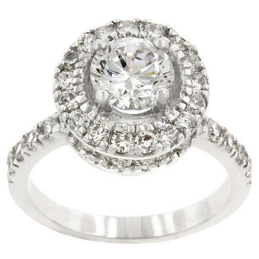 Rhodium Plated Majestic Ring freeshipping - Higher Class Elegance