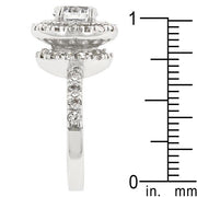 Rhodium Plated Majestic Ring freeshipping - Higher Class Elegance