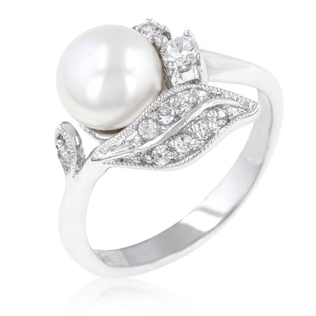 Fleur Pearl Ring freeshipping - Higher Class Elegance