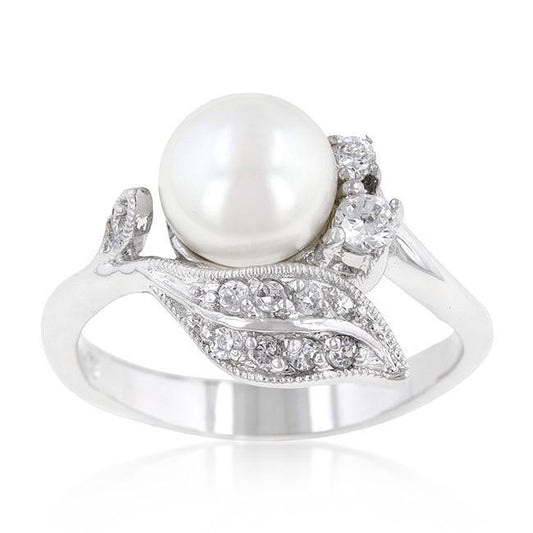 Fleur Pearl Ring freeshipping - Higher Class Elegance