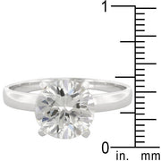 Timeless Solitaire Engagement Ring freeshipping - Higher Class Elegance