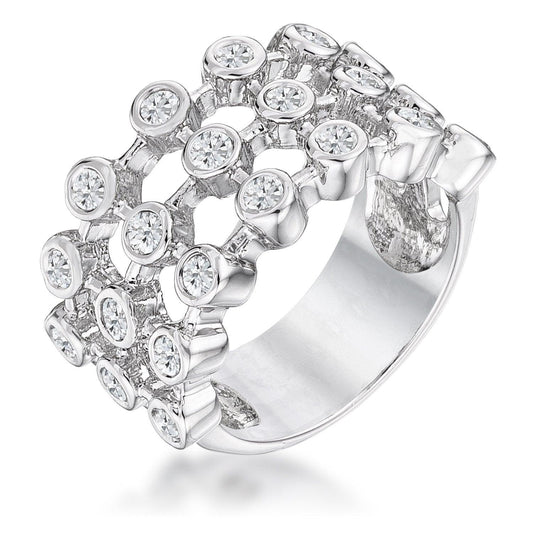 Tiered Contemporary Ring freeshipping - Higher Class Elegance