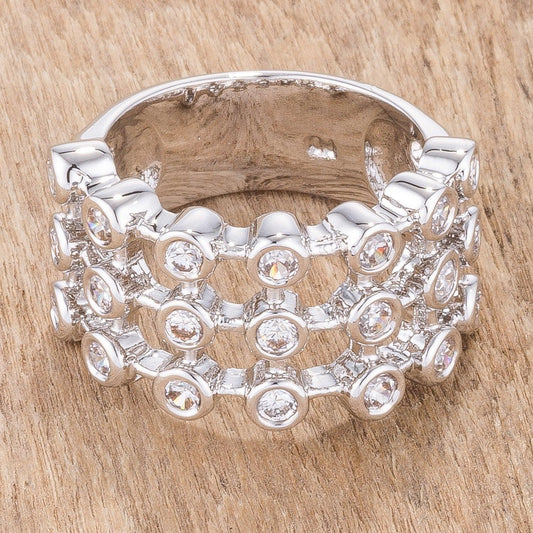 Tiered Contemporary Ring freeshipping - Higher Class Elegance