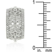 Filigree Crest Eternity Ring freeshipping - Higher Class Elegance