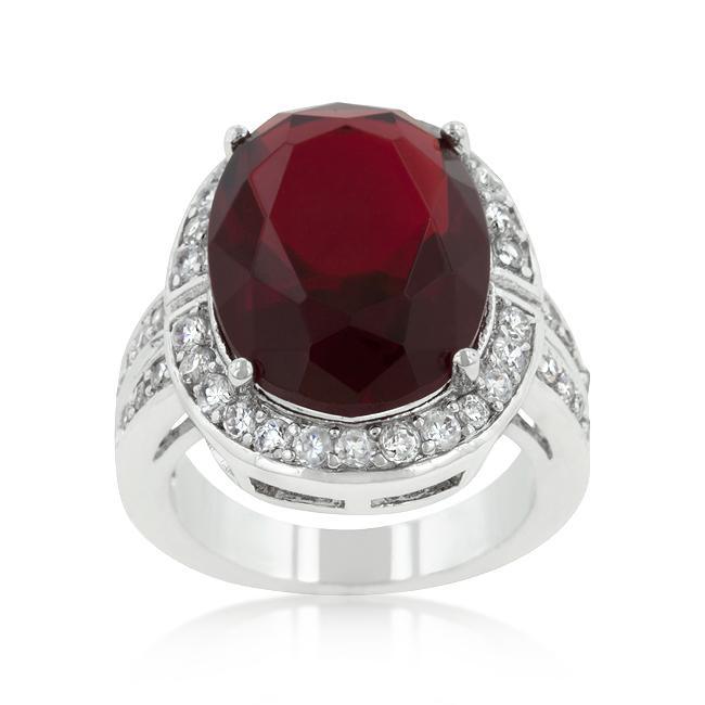 Ruby Red Cocktail Ring freeshipping - Higher Class Elegance