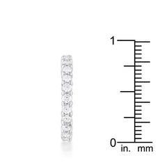 Cubic Zirconia Eternity Band freeshipping - Higher Class Elegance