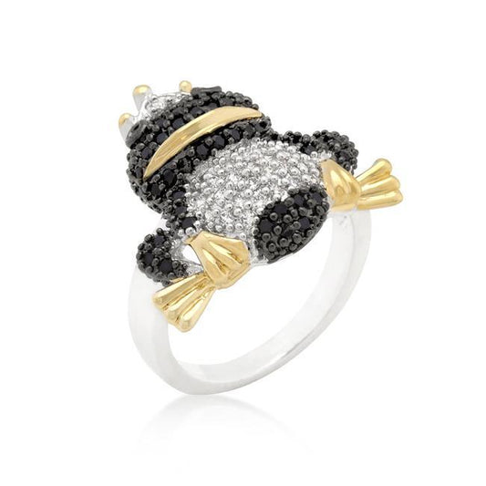 Cubic Zirconia Frog Prince Ring freeshipping - Higher Class Elegance