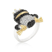 Cubic Zirconia Frog Prince Ring freeshipping - Higher Class Elegance