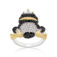 Cubic Zirconia Frog Prince Ring freeshipping - Higher Class Elegance
