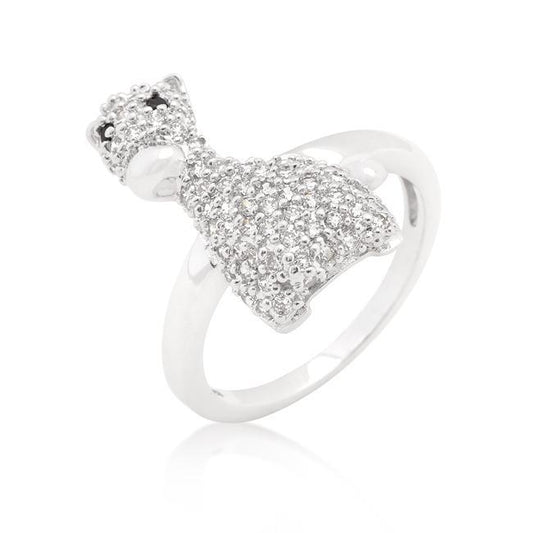 Cubic Zirconia Giraffe Ring freeshipping - Higher Class Elegance